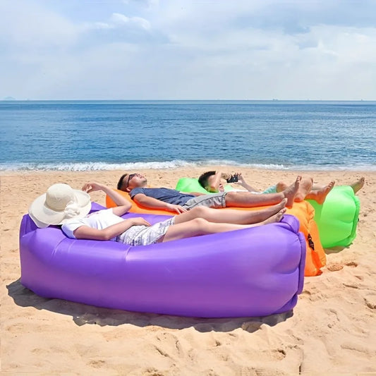 Inflatable Lounger Air Sofa Chair Camping & Beach, Water Proof